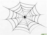 Ragnatela Tekenen Spiderman Wikihow Spinnenweb Disegnare Sarang Laba Labah Ragno Lukisan Cobweb Disegna Hoe sketch template