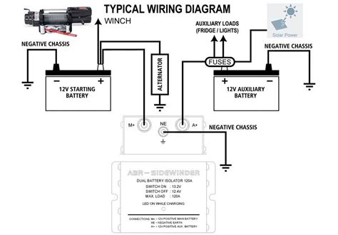 dual battery vsr wiring diagram lace art