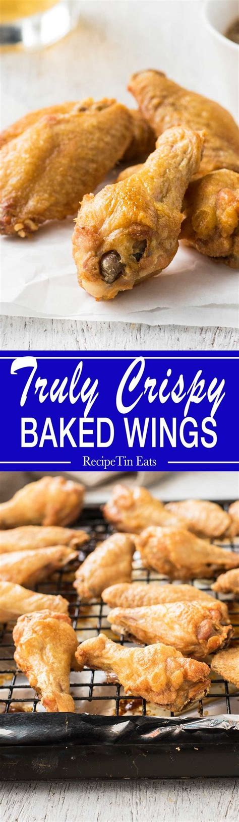 truly crispy oven baked chicken wings recipe baked chicken wings