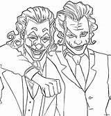 Joker Coringa sketch template