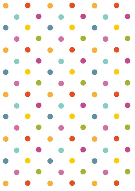 digital polka dot scrapbooking paper ausdruckbares