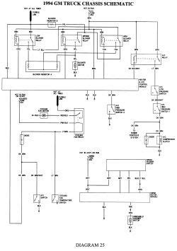 wiring diagram   engine  control system   gm truck chassis sce