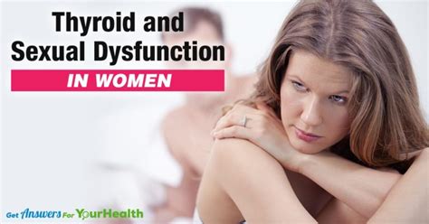 thyroid and sexual dysfunction in women health solutions plus