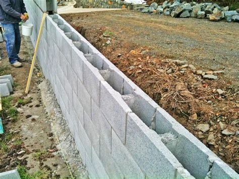 retaining walls reinforced block walls island block paving
