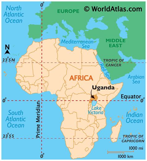 uganda map geography  uganda map  uganda worldatlascom