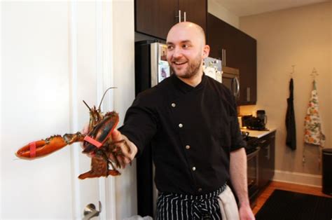 Jake Bickelhaupt Of Sous Rising Aerates Lobster Guts Jake Mens Tops