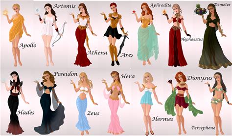 greek gods  goddesses  fatlemons  deviantart