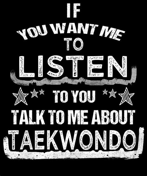 Talk Taekwondo Martial Arts Tae Kwon Do Digital Art By