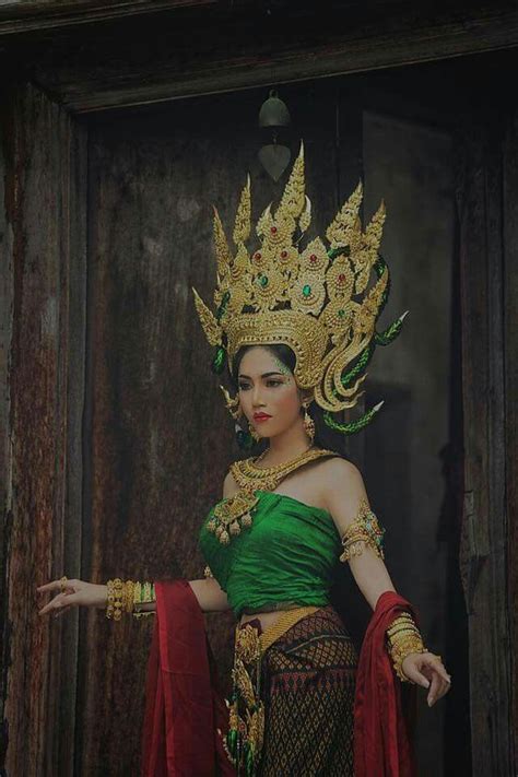 💖💚អប្សរាវង្សយសោធរា💚💖 💖💚อัปสราวงศ์ยโสธร💚💖 Thai Traditional Dress