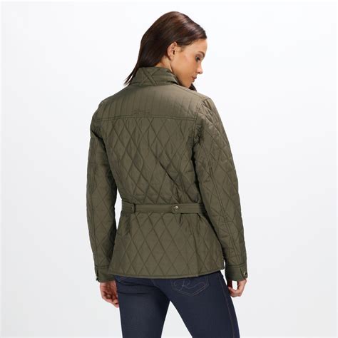 regatta womens cressida quilted jacket zip ladies outdoor coat ebay