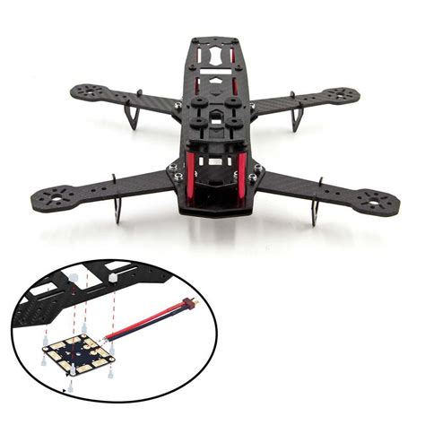 mm mini fpv quadcopter carbon fiber frame kit   axis mulitcopter  parts