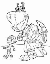 Rusty Rivets Coloring Pages Printable Boys Rivet Print sketch template