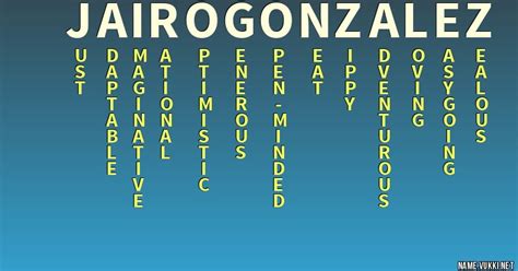 the meaning of jairo gonzalez name meanings