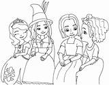 Sofia Coloring First Pages Princess Disney Lucinda Jade Ruby Little Witch Amber Drawing Sophia Elena Color Printable Ivy Print Curse sketch template