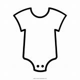 Baby Onesie Clothes Coloring Pages Drawing Sketch Printable sketch template