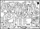 Graffiti Moody Multilingual Confident Diplomacy Tsgos Teenagers sketch template