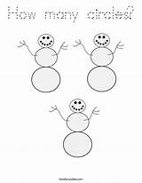 Coloring Circles Many Snowmen Built California Usa Favorites Login Add Twistynoodle sketch template