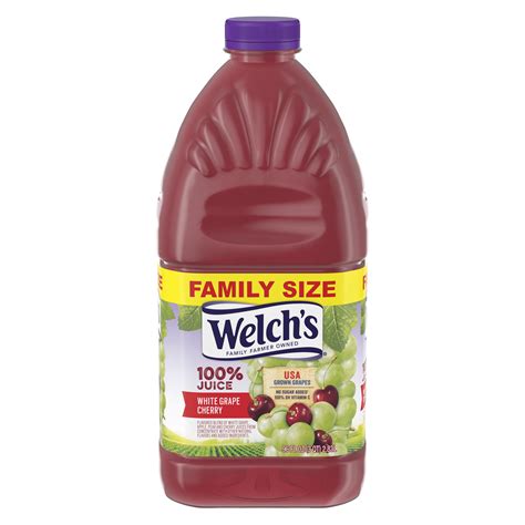 welchs  white grape cherry juice  fl oz walmartcom