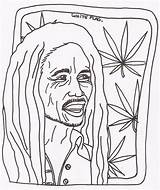 Marley Bob Coloring Pages Famous Printable Getcolorings Print Color Getdrawings People sketch template