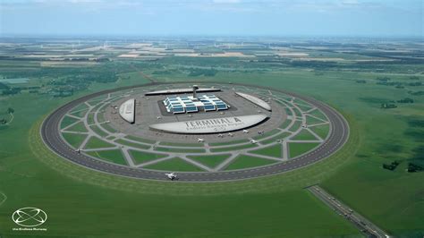 innovative circular runway concept   solve airport