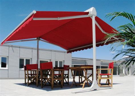 ds  stand butterfly awning commercial double side retractable  ft awning coltd