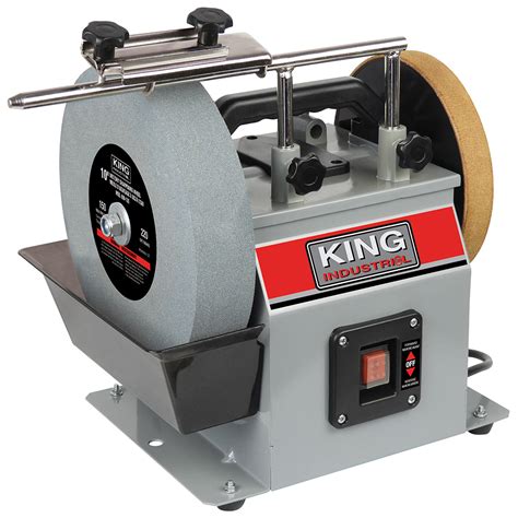 wetdry sharpener kit king canada power tools woodworking  metalworking machines