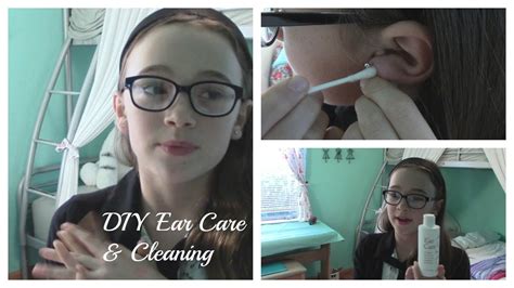diy   clean  ears  piercing ear care cleaning youtube