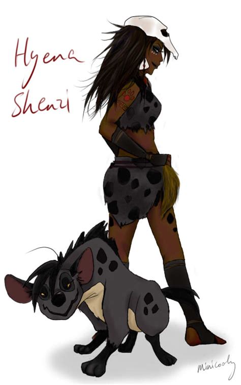 Hyena Shenzi And Humanized By Minicooly On Deviantart