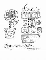 Patient Bible Journaling Fails sketch template