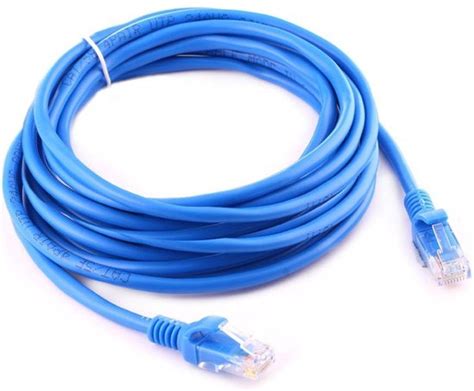 internetkabel  meter blauw blue cate ethernet kabel rj utp kabel met bolcom