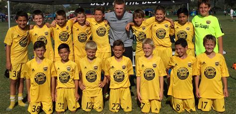 Placer U12b 04 Gold Win Another Title Placer United