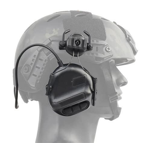 tactical helmet headset headphone shooting ear protection ear muffs