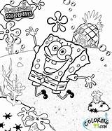 Coloring Easter Pages Squarepants Spongebob Bubakids Thousands Regarding Line Through Cartoon sketch template