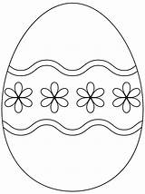 Pasqua Uova Uovo Disegno Floreali Motivi Pasquali sketch template