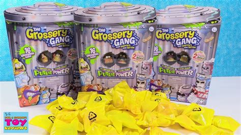 Grossery Gang Putrid Power Exclusive Trash Stained Packs