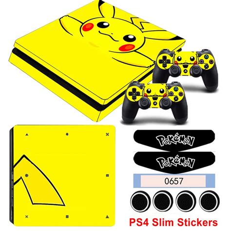 ps slim stickers  playstation  slim consolecontroller gamepad skin decals game style