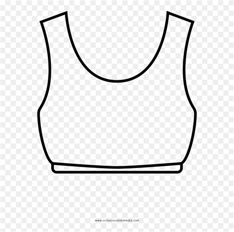 sports bra coloring page  art clipart  pinclipart
