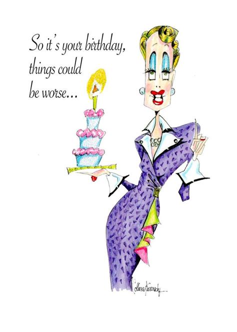 Funny Birthday Card Women Humor Cards Birthday Cards For Women