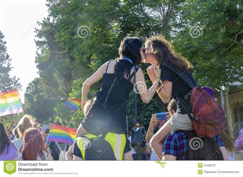 gay pride parade cyprus editorial photography image 41260187
