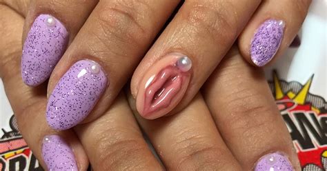 finger bang manicurist creates 3 d vagina nail art teen vogue