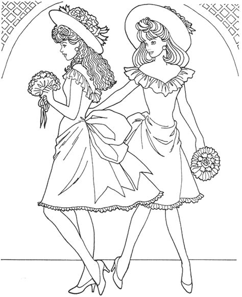 fashion printable coloring pages
