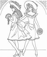 Coloring Pages Fashion Model Print Book Models Printable Princess 1920s Barbie Girls Kids Color Getcolorings Do Coloringpagebook sketch template