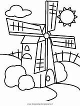 Windmill Vento Moinho Mulino Colorir Paesaggi Misti Imprimir Enerji Tasarrufu Boyamalari Molinos Megghy Windmills Tudodesenhos Condividi Designlooter sketch template