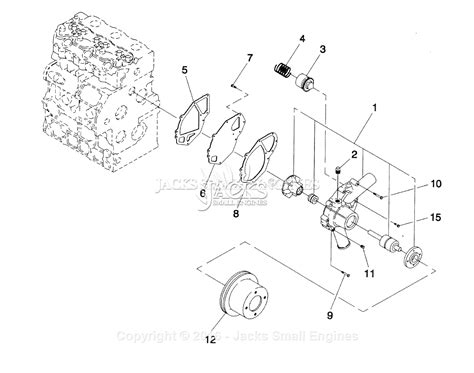 generac   parts diagram  diesel water pump