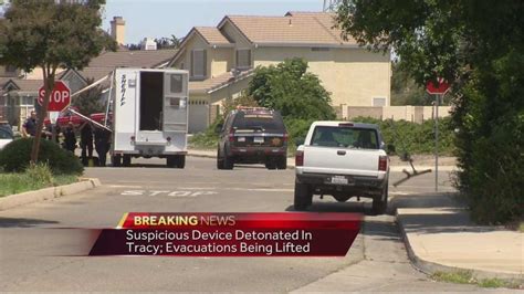 tracy pd find explosives  traffic stop