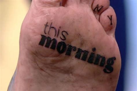 Tattoo Addict Who Has Spent £15 000 Gets This Morning Inkings On Air