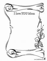 Coloring Pages Mom sketch template