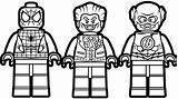 Lego Coloring Pages Kids Marvel Printable Movie Spiderman Bestcoloringpagesforkids Print Color Flash Unikitty Sheet Outline Avengers Super Justice League Superhero sketch template