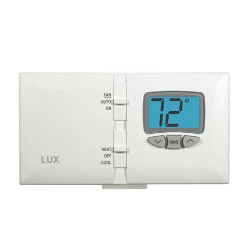 lux digital mechanical thermostat  light dmh   home depot
