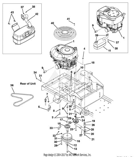 kohler engine parts diagram kohler engine parts model phxtea sears partsdirect